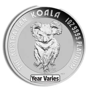 1oz Platinum Koala Coin (Year Varies)