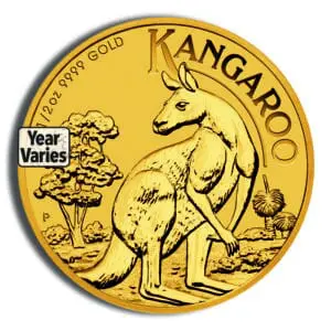 1/2oz Australian Kangaroo/Nugget Gold Coin