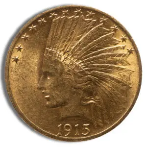 $10 Gold Indian Eagle BU