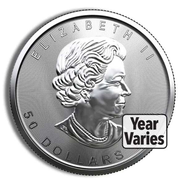 1oz Platinum Maple Leaf (Year Varies)