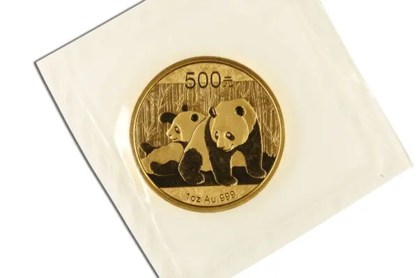 1oz China Gold Panda BU Sealed