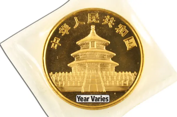 1oz China Gold Panda BU Sealed