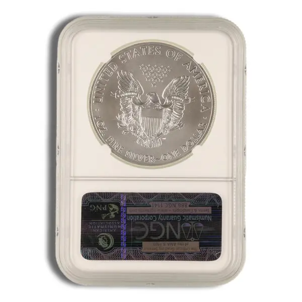 2015 Silver Eagle NGC MS70