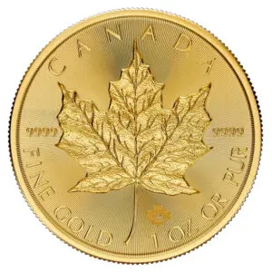 2025 1oz Gold Maple Leaf