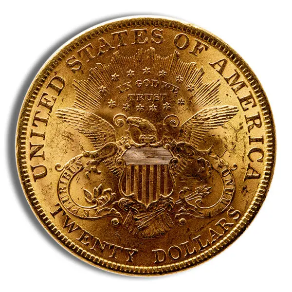 $20 Gold Liberty Double Eagle AU