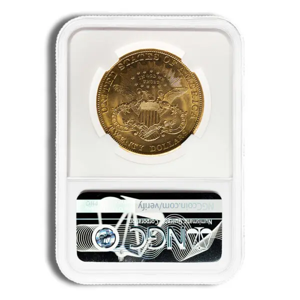 $20 Gold Liberty Double Eagle NGC MS64