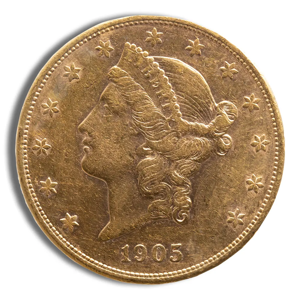 $20 Gold Liberty Double Eagle VF