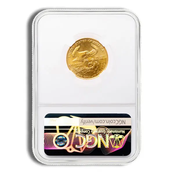 1986 1/4oz Gold Eagle $10 NGC MS69