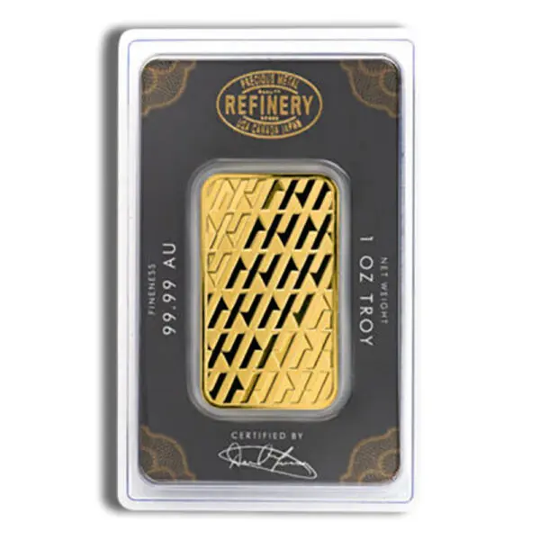 1oz Gold Bar Asahi Refining (Carded)