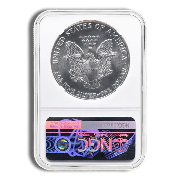 1987 Silver Eagle NGC MS70