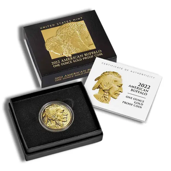 2022-W 1oz Proof Gold Buffalo