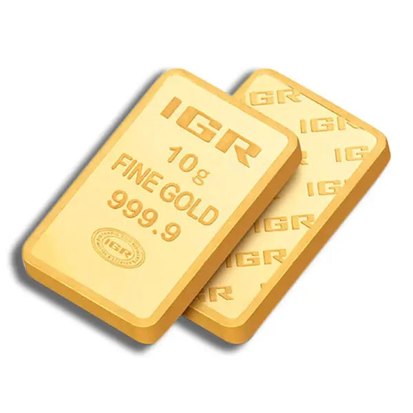 10 gram Gold Bar IGR Metals (Carded)