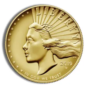 2019-W Liberty High Relief Gold Coin