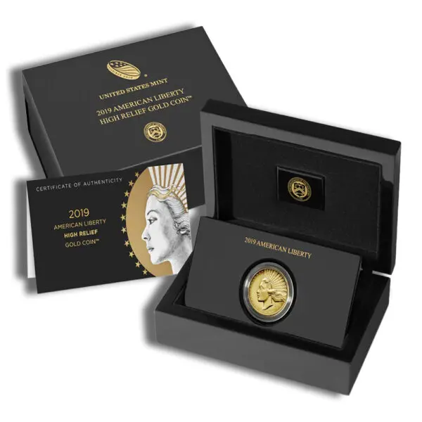 2019-W Liberty High Relief Gold Coin