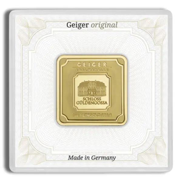 1oz Gold Bar Geiger (In Assay)