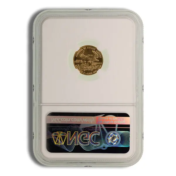 2002 1/4oz Gold Eagle $10 NGC MS69