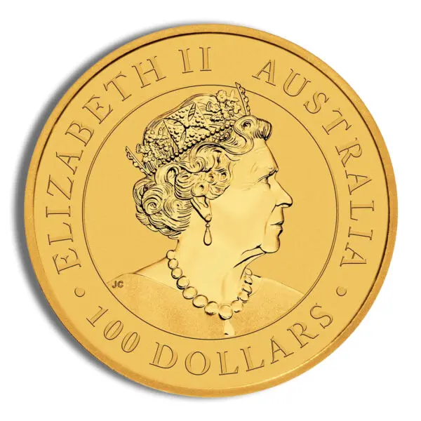 1oz Australian Kangaroo Gold Coin BU