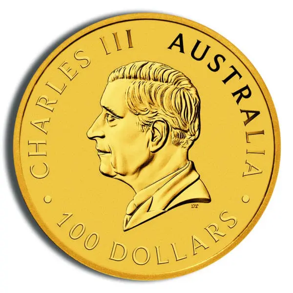 1oz Australian Kangaroo Gold Coin BU