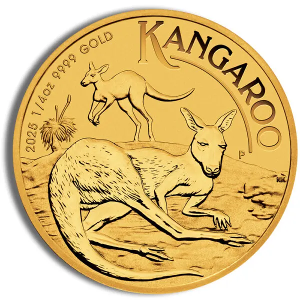 2025 1/4oz Australian Kangaroo Gold Coin