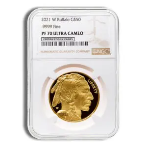 2021-W $50 Proof Gold Buffalo NGC PF70