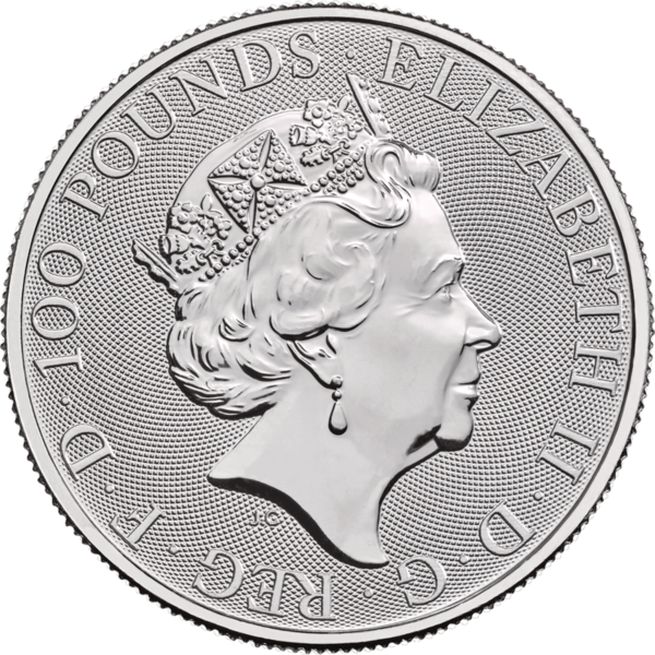 2020 1oz Queen's Beast Platinum Coin